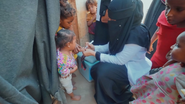 الصحة العالمية: رصد 237 حالة من فيروس شلل الأطفال في اليمن