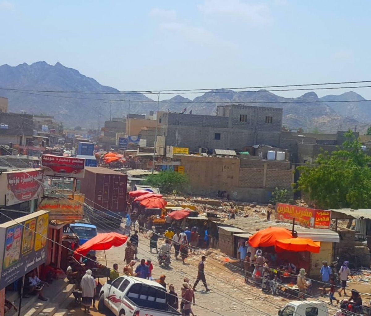 إصابة مواطن جراء إطلاق نار في أحد أسواق مودية بمحافظة أبين