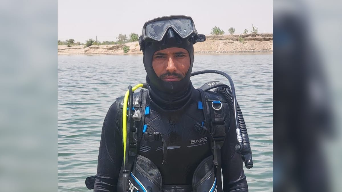 إنقاذ طفل من الغرق في تحويلة سد مارب