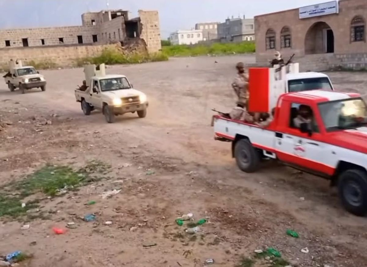 انتشار أمني واسع في مدينة لودر بأبين 