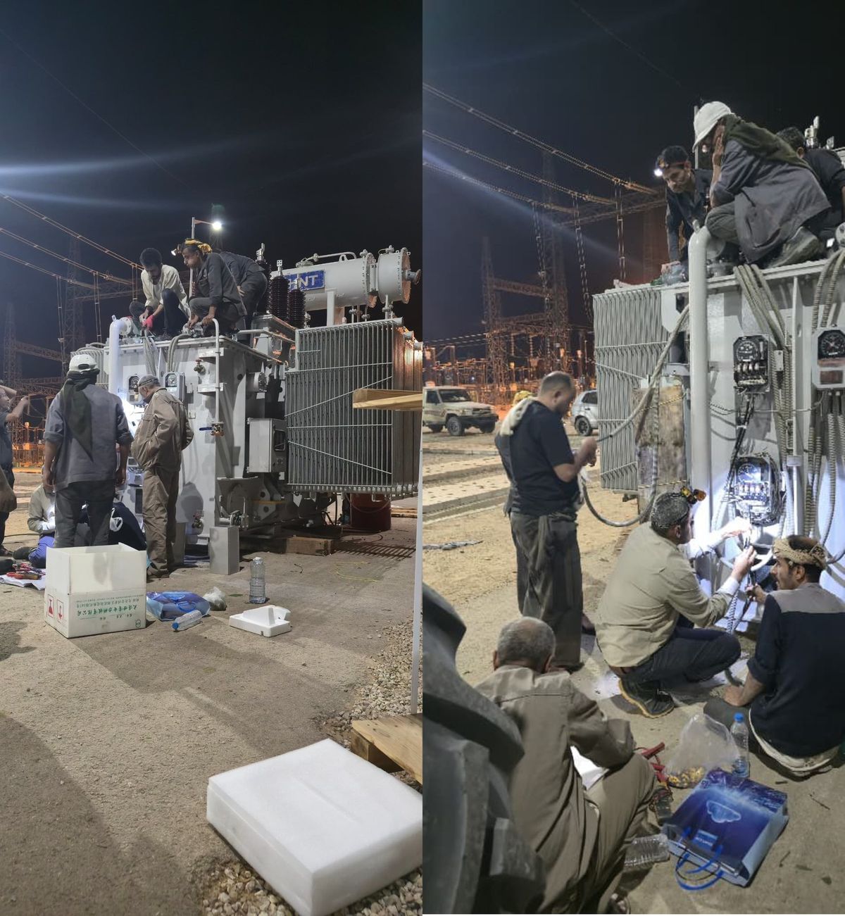 كهرباء مأرب تنفذ خطة طوارئ لتحسين الخدمة وتقليل الانقطاعات