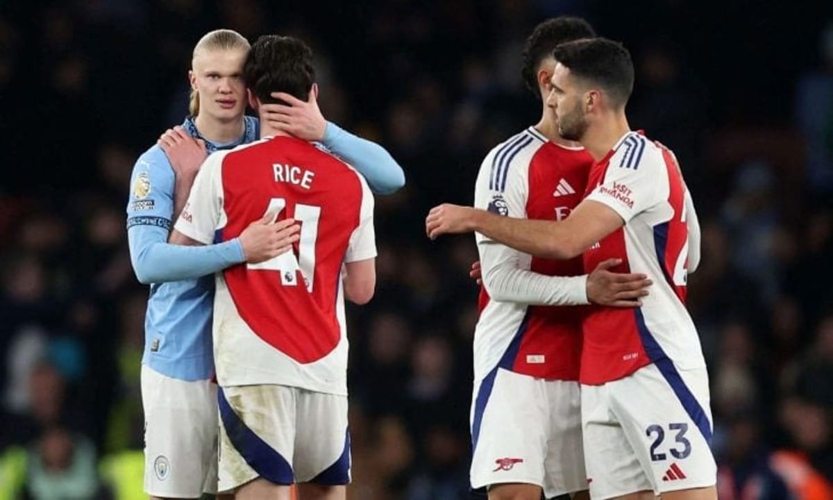 Manchester City and Arsenal in a decisive clash for the Premier League lead