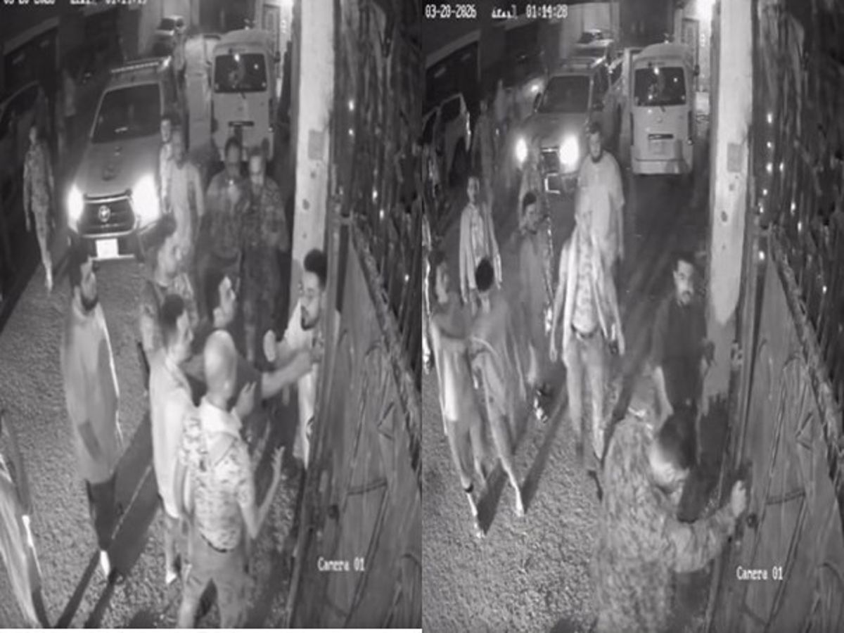 فيديو صادم… مدير شرطة خور مكسر يختطف شابًا ويعتدي عليه أمام أسرته بعد مداهمة منزله