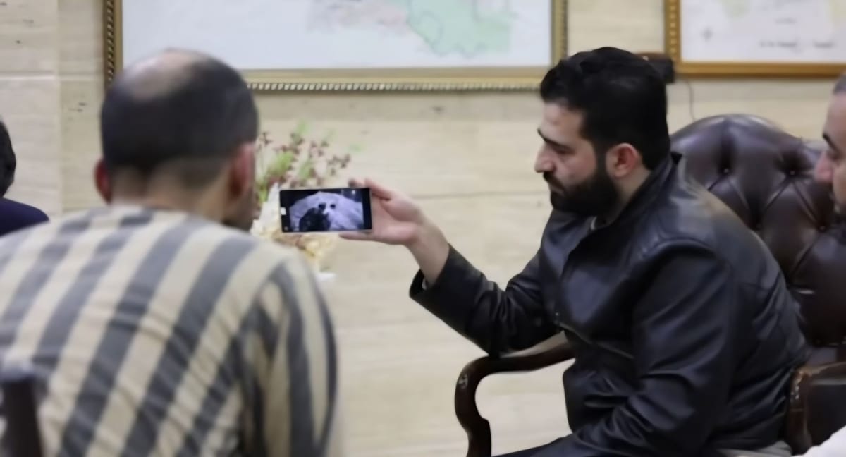 Syrian Interior Minister Confronts 'Tadamon Butcher' Face-to-Face in a Shocking Moment