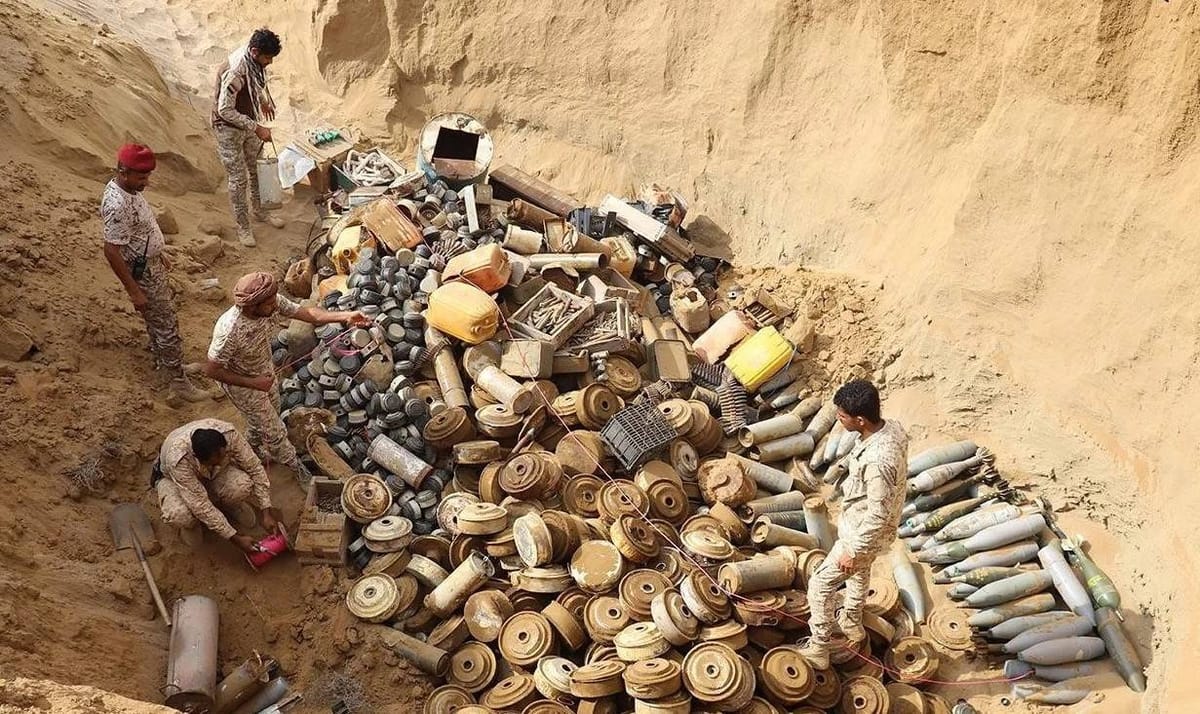 إصابة 3 مدنيين بانفجار لغم في محافظة البيضاء 