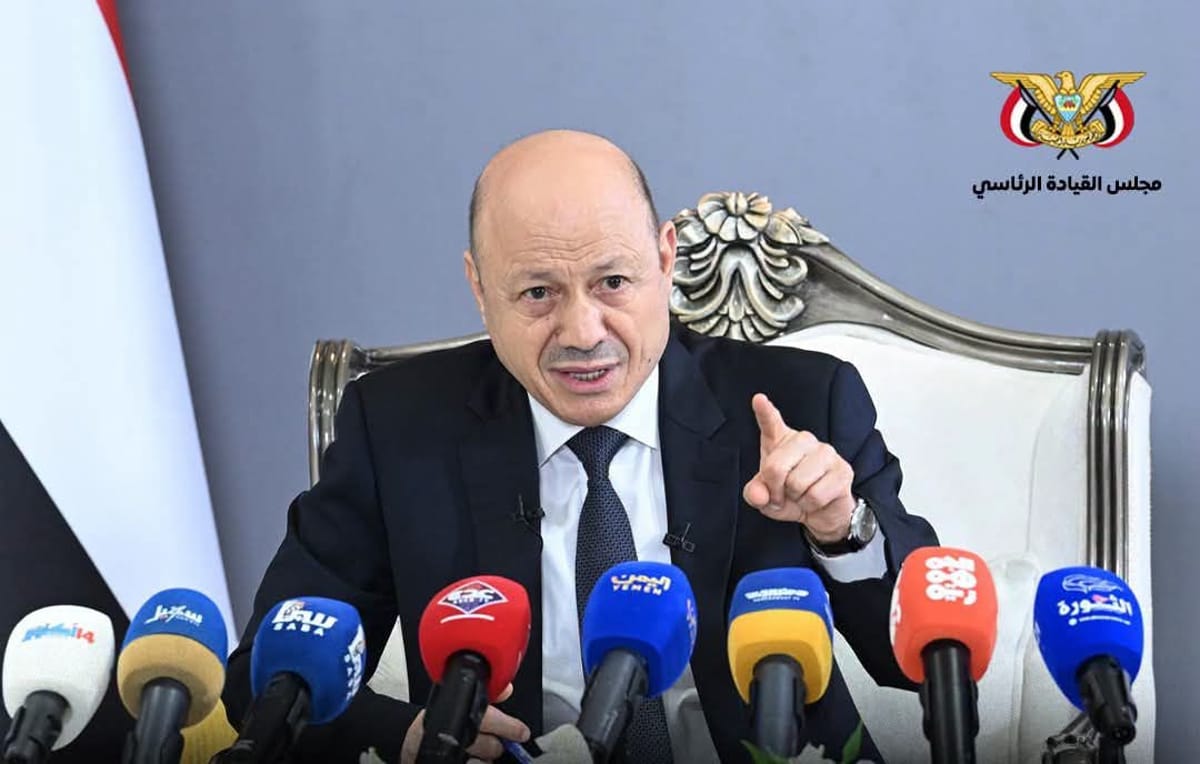 Al-Alimi Rejects New Truce: Is the Government Shifting from Managing War to Imposing Peace Terms?