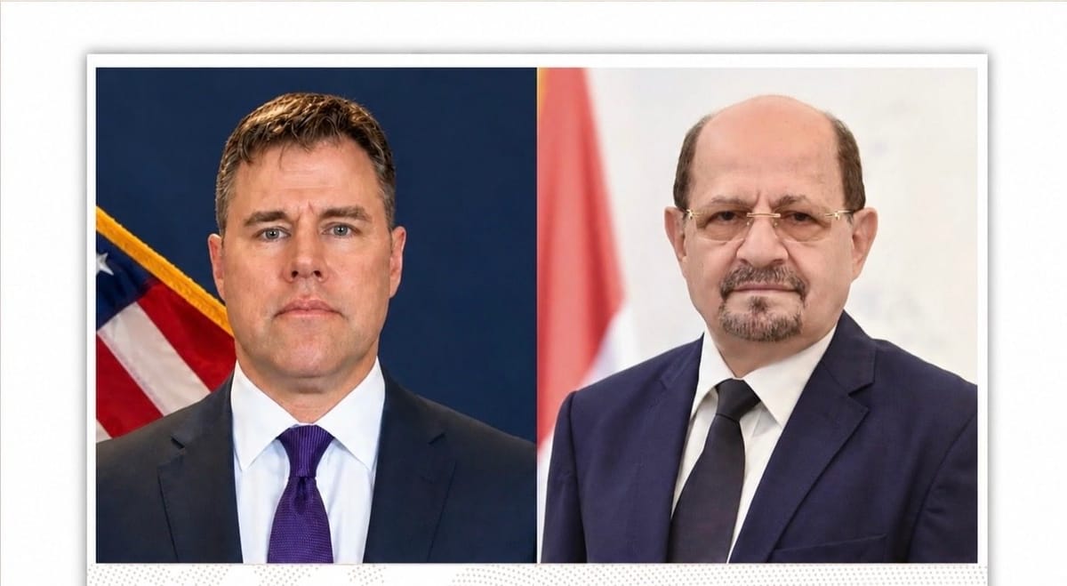 اليمن يبحث مع واشنطن تداعيات التصعيد العسكري للحوثيين