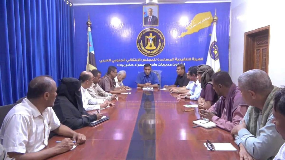 انتقالي حضرموت يؤكد مواصلة التصعيد وفق خطط معتمدة
