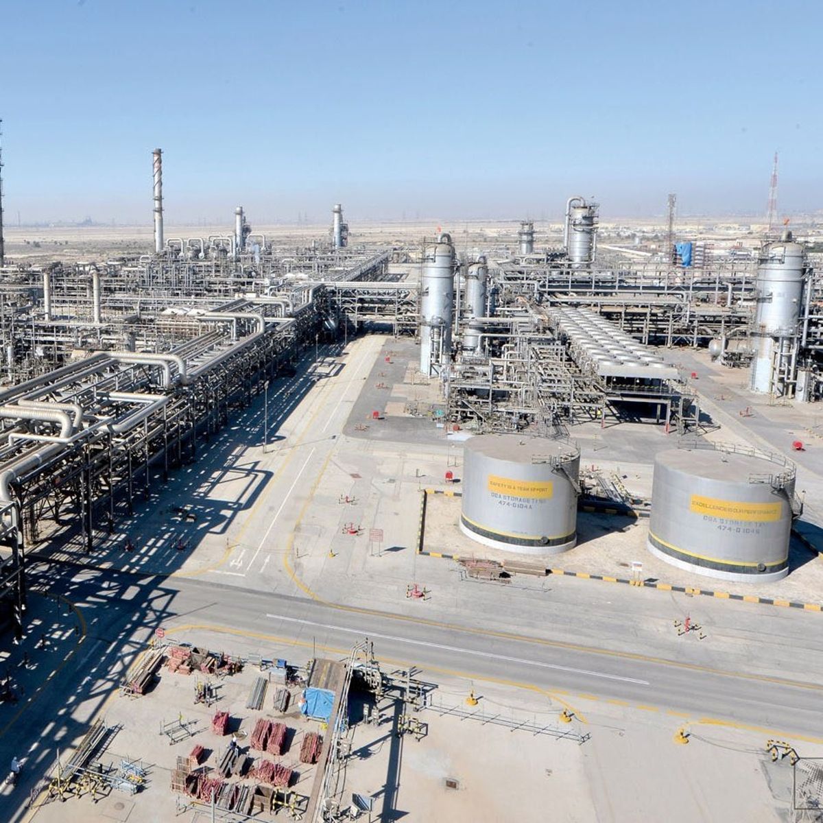 Fire breaks out at a Saudi Aramco refinery in Jazan