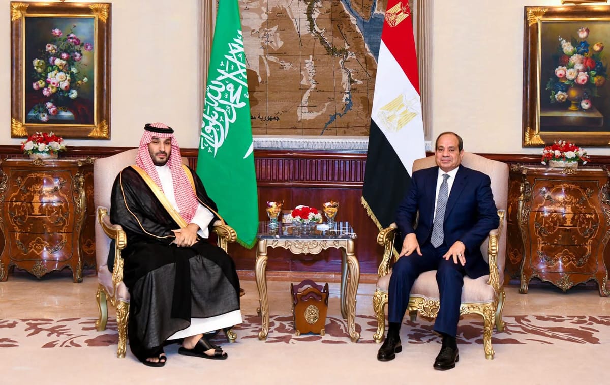 السيسي وبن سلمان يؤكدان على ضمان حرية الملاحة في مضيقي هرمز وباب المندب