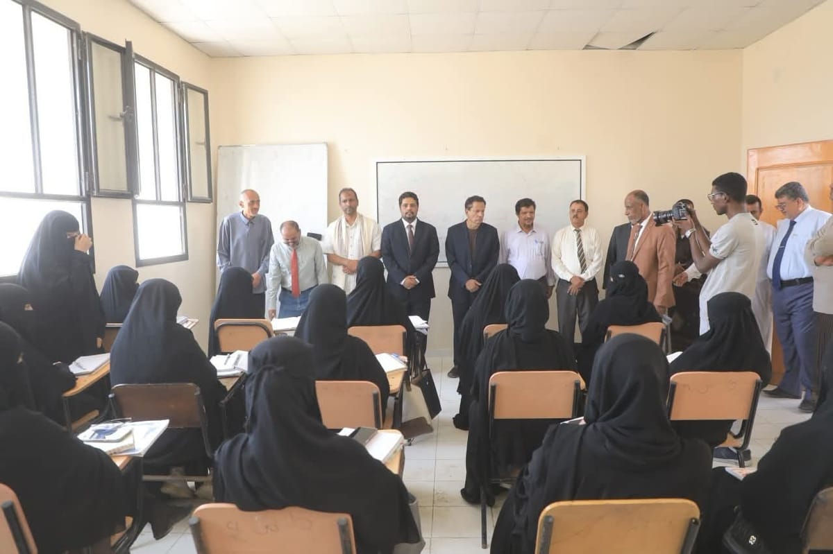 تدشين العام الدراسي الجديد بجامعة المهرة