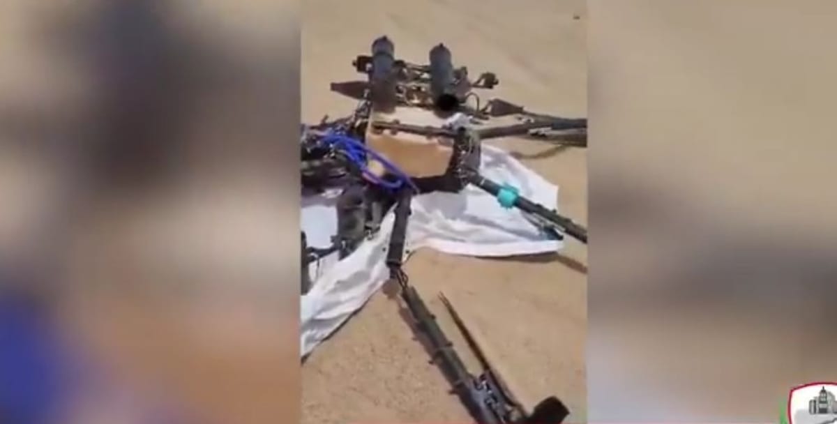 قوات درع الوطن تعلن إسقاط مسيرة حوثية من نوع رجوم في الجوف