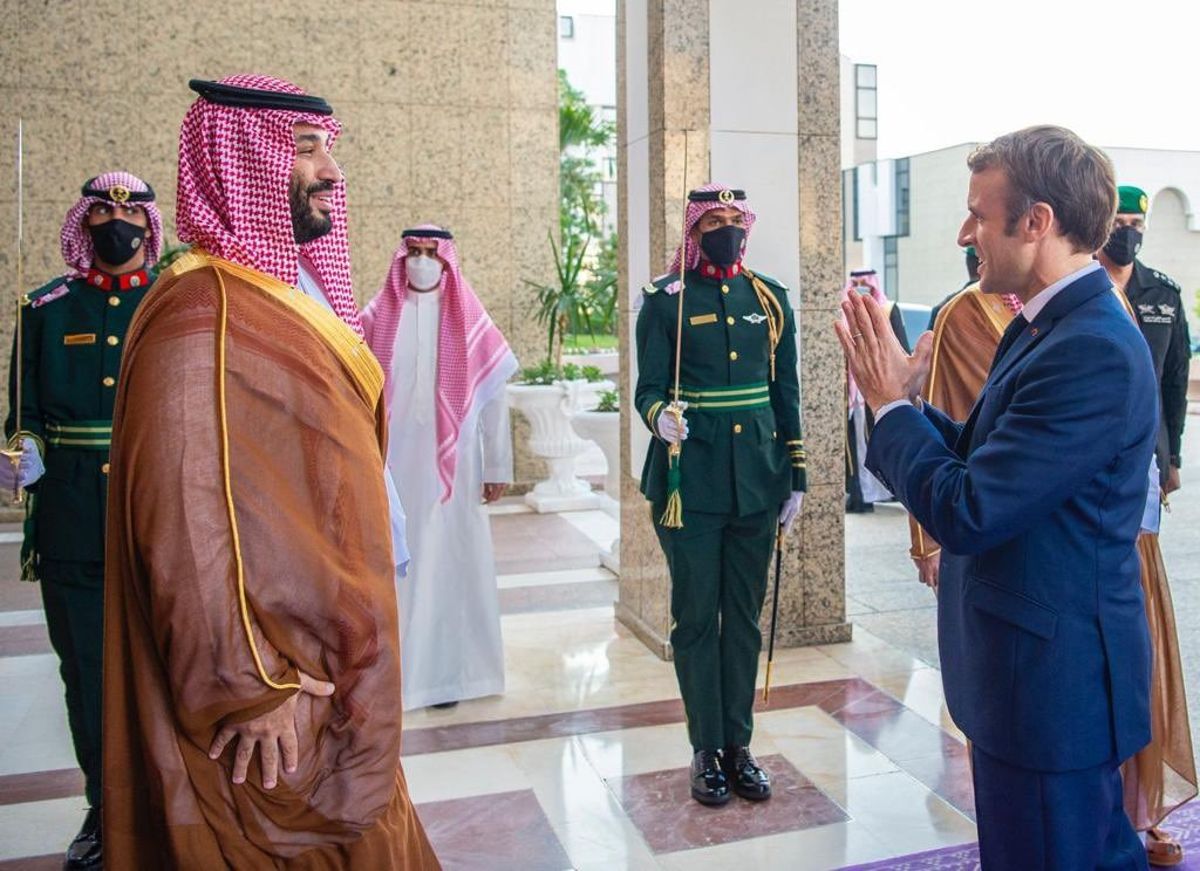 ماكرون: سنرسل قوات لحماية السعودية فيما يخص نقل النفط في البحر الأحمر