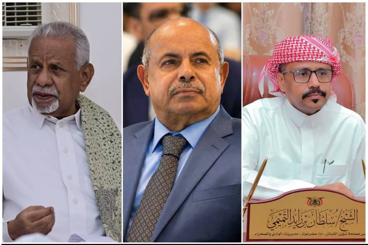 الكثيري والتميمي يتابعان مع محافظ حضرموت تداعيات مقتل رجل الأعمال أحمد الكثيري في أبين