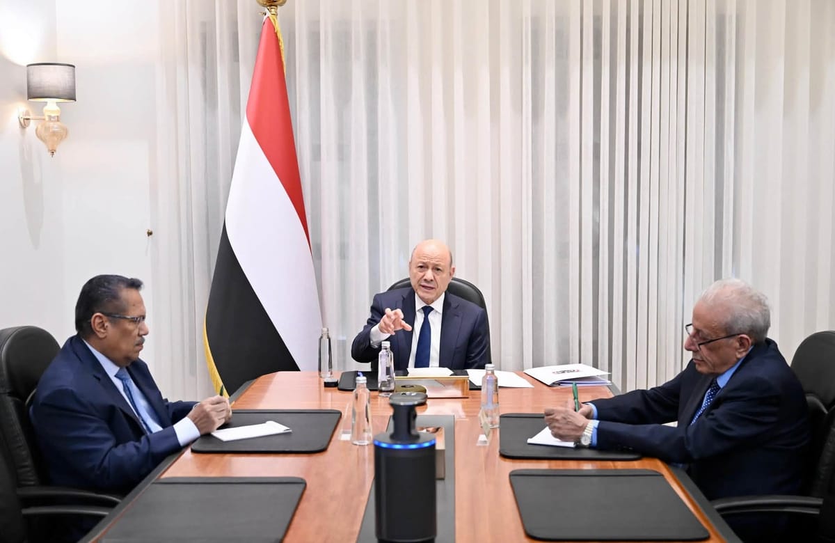 العليمي يدعو الأحزاب إلى تحويل دعم الدولة إلى عمل سياسي ومجتمعي منظم
