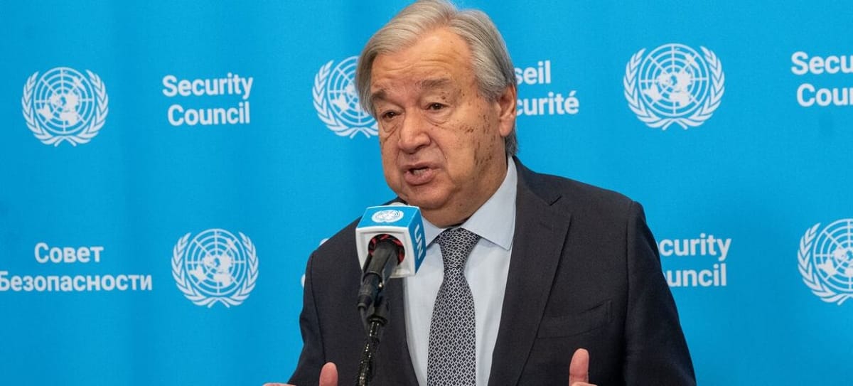 Guterres: We Need Restraint and a Political Horizon in Yemen