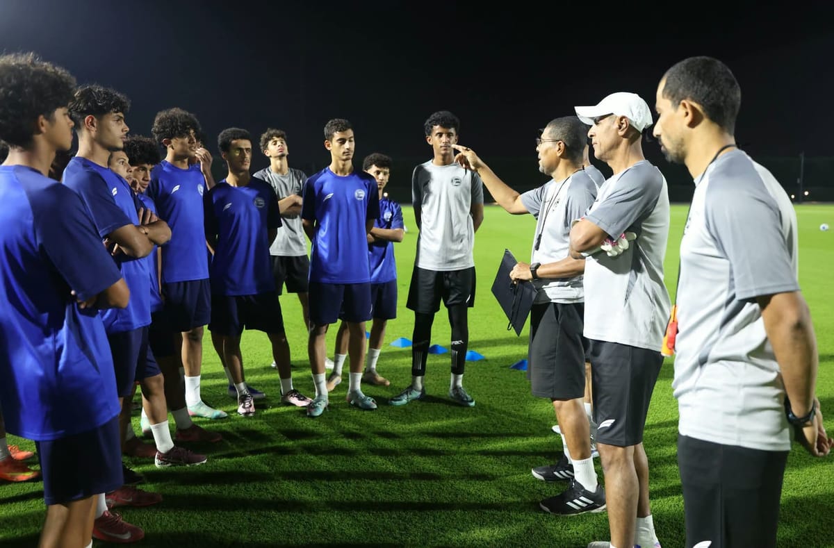منتخب الناشئين يستعد لمواجهة العراق في كأس الخليج 