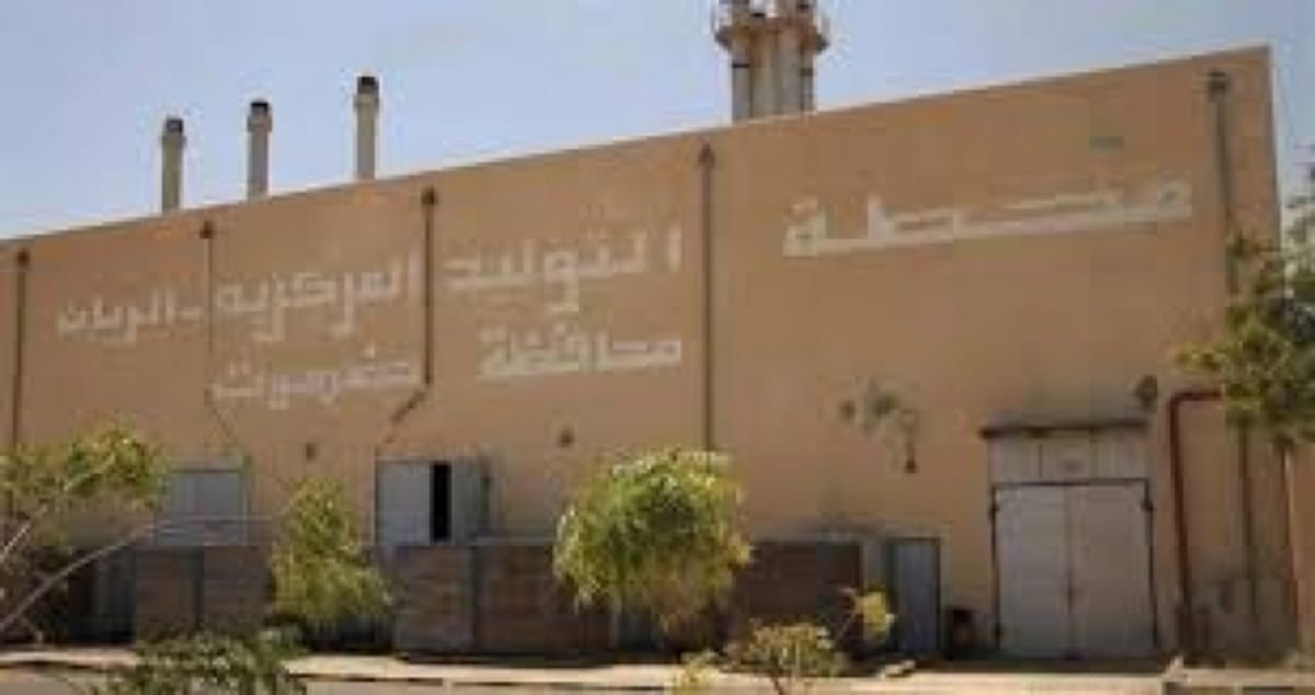 كهرباء حضرموت.. زيادة ساعات الانقطاع نتيجة توقف تزويد المحطات بالوقود