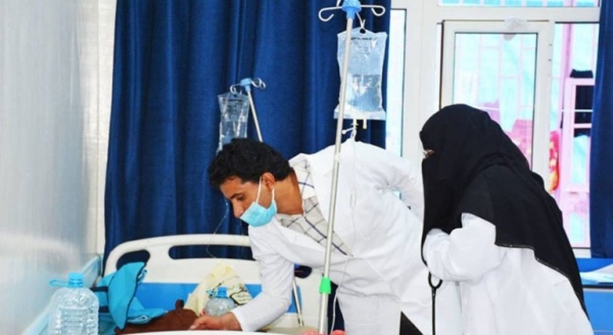 34 وفاة ونحو أربعة آلاف إصابة بالكوليرا في تعز