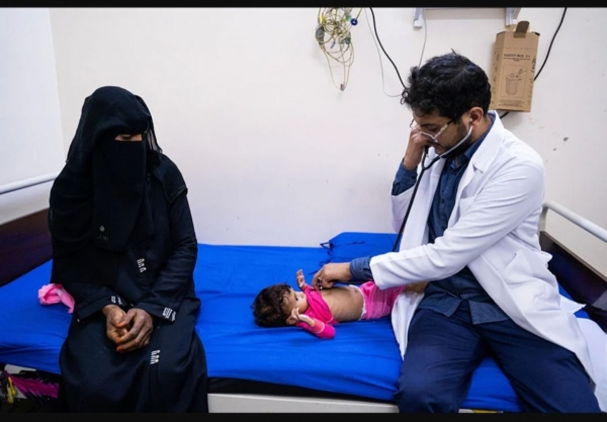 منظمة الصحة العالمية: 5 ملايين طفل يمني يعانون من سوء التغذية الحاد