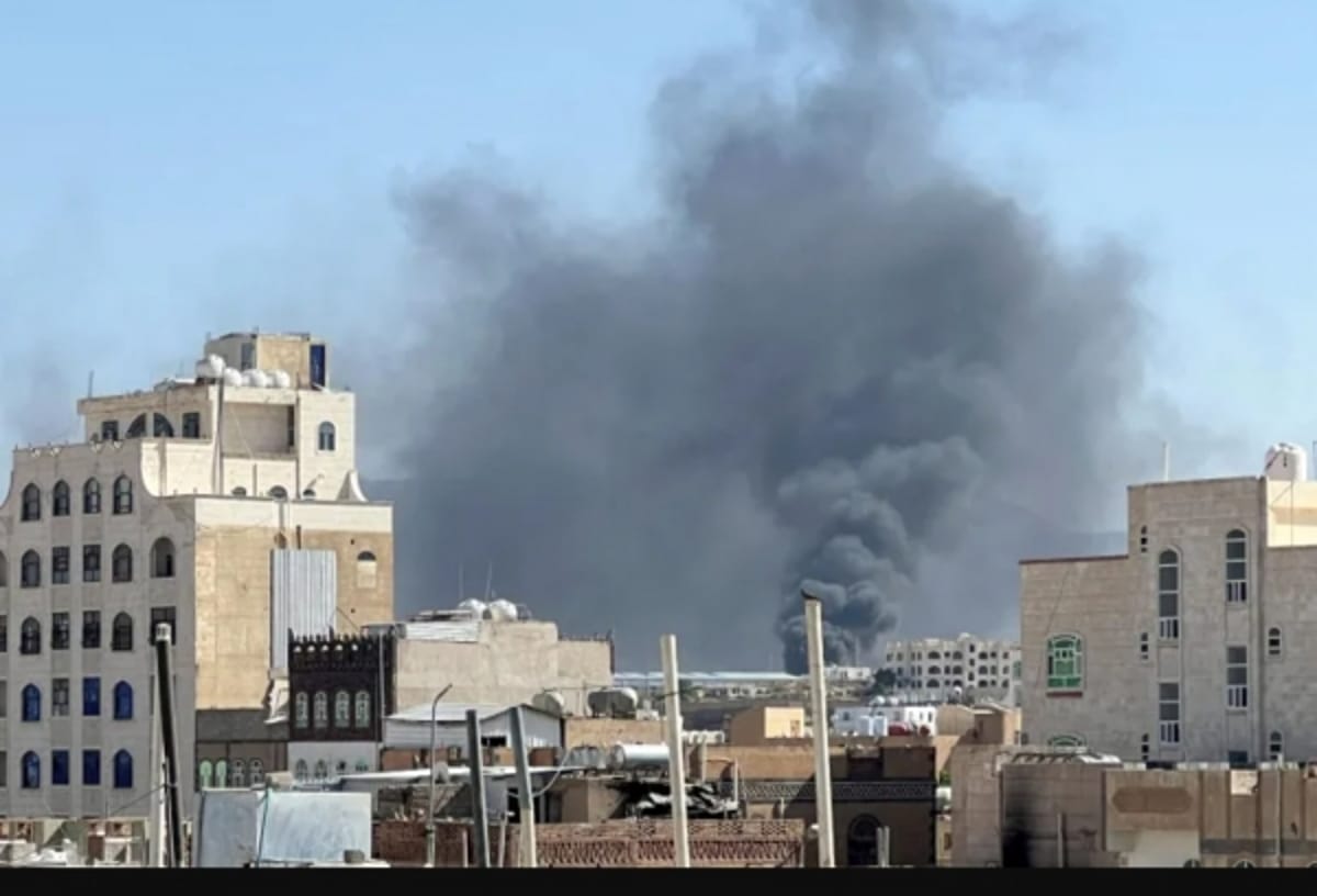 العدوان الأمريكي البريطاني يشن غارتين على محافظة تعز