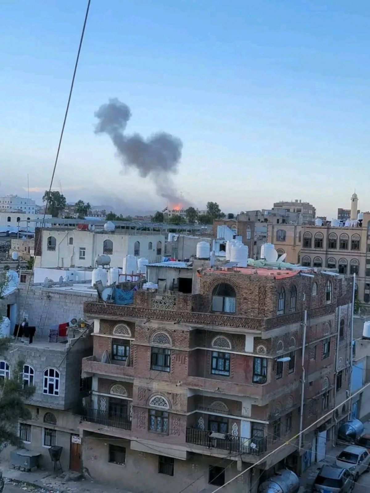 سبع غارات للعدوان الأمريكي البريطاني على صنعاء وعمران