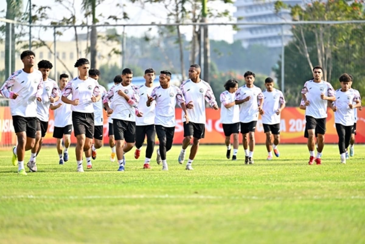 المنتخب الوطني للشباب يجري تدريباته في الصين استعدادًا لنهائيات آسيا