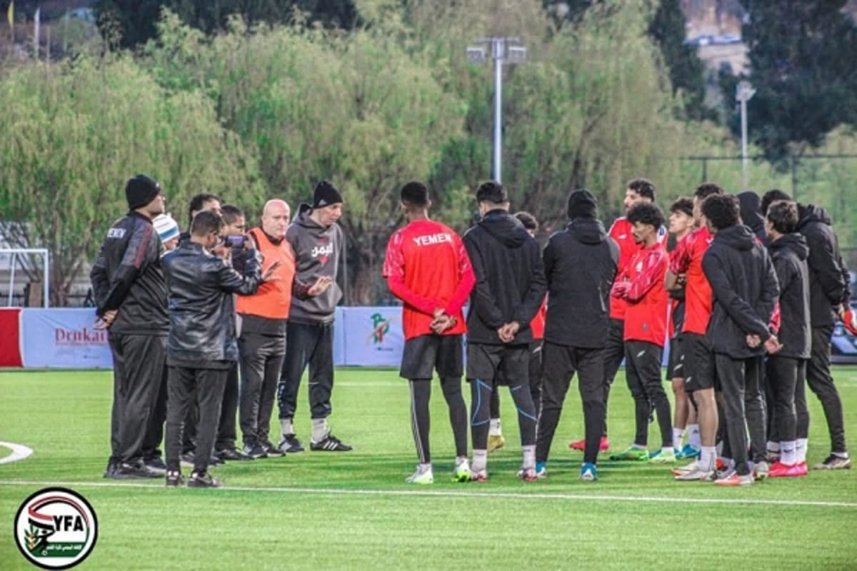 المنتخب الوطني يجري آخر حصة تدريبية قبل مواجهة بوتان