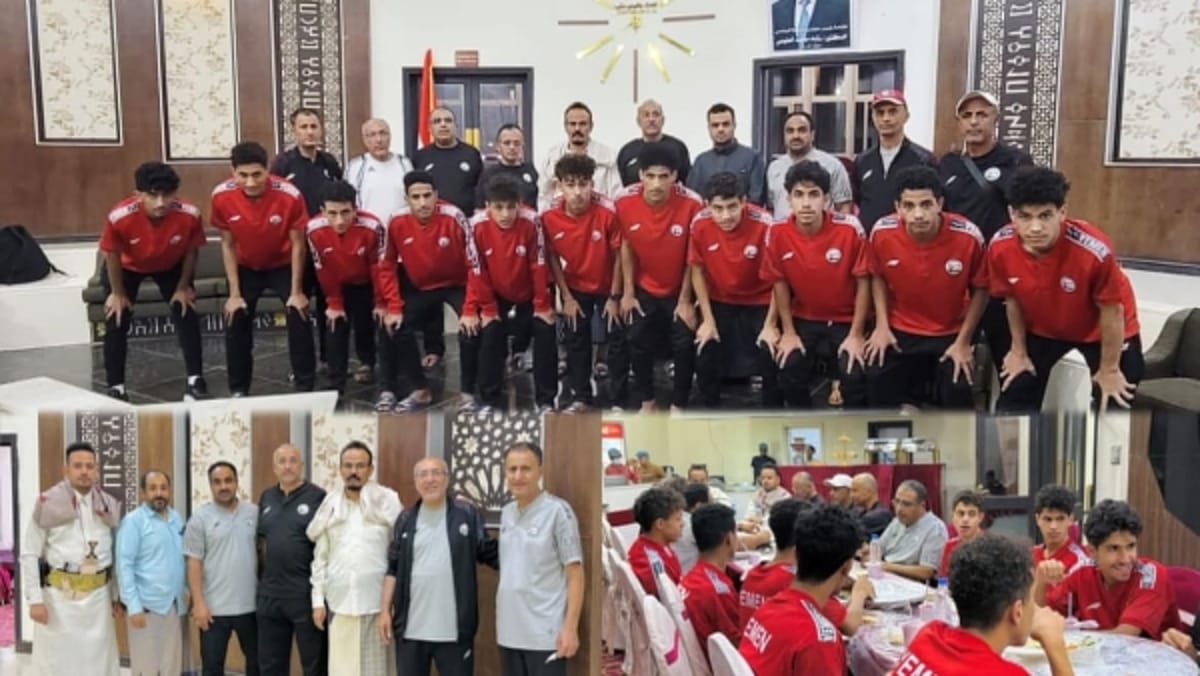 بعثة منتخب الناشئين تصل مأرب قادمة من جدة بعد مشاركتها في نهائيات آسيا