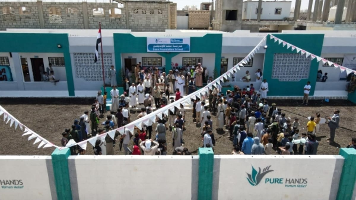 افتتاح مدرسة جديدة في ماب لخدمة مئات الطلاب