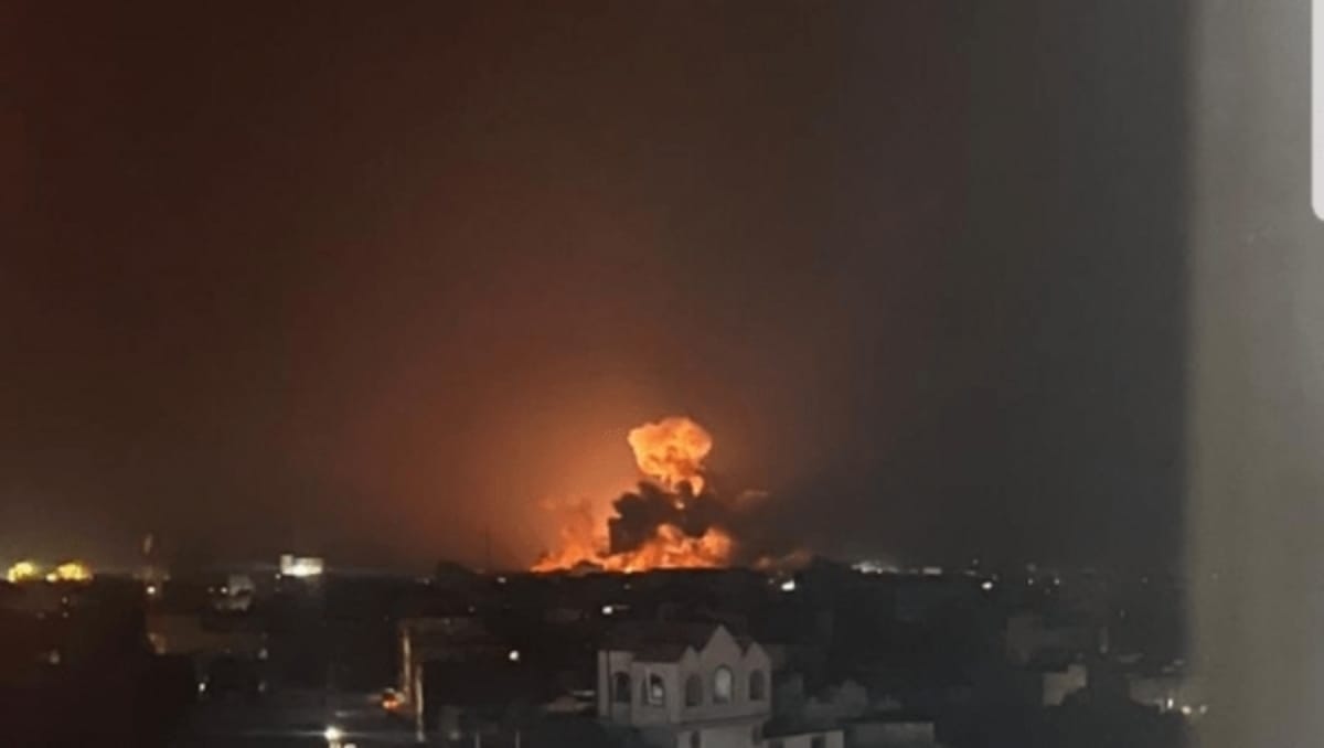 غارات جوية مكثفة تستهدف العاصمة صنعاء