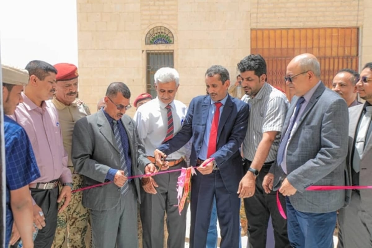 تدشين مركز الحجر البيطري والترصد الوبائي في جمرك شحن بالمهرة