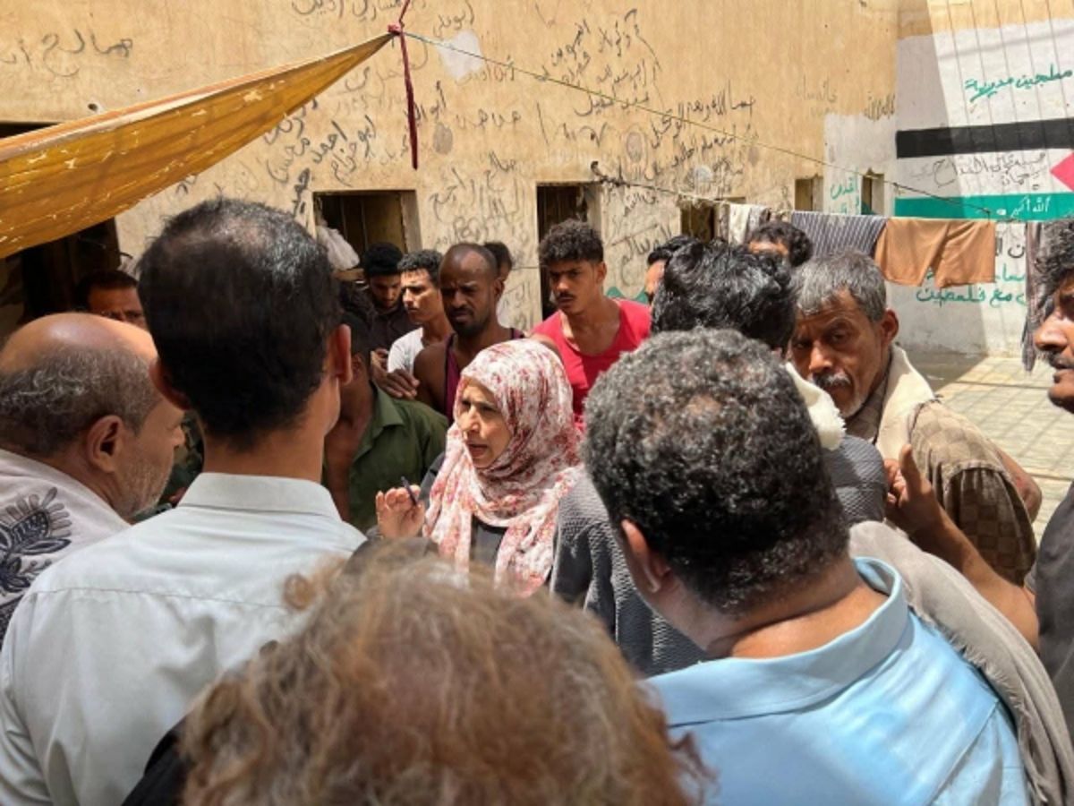 اللجنة الوطنية للتحقيق تنفّذ نزولًا ميدانيًا إلى بيحان شبوة لتقييم أوضاع حقوق الإنسان