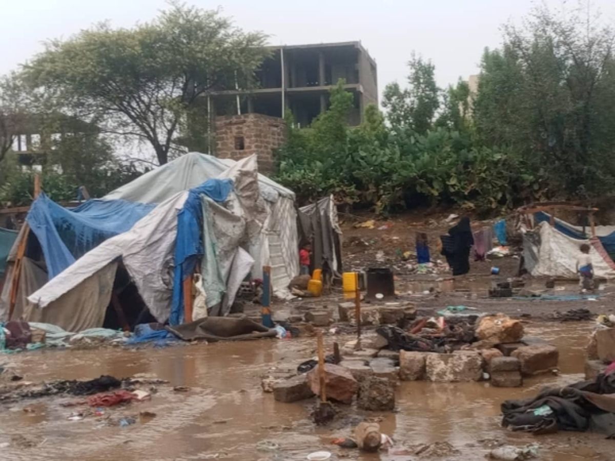 الأمم المتحدة: 93 بالمئة من حالات النزوح الجديدة في اليمن سببها الفيضانات