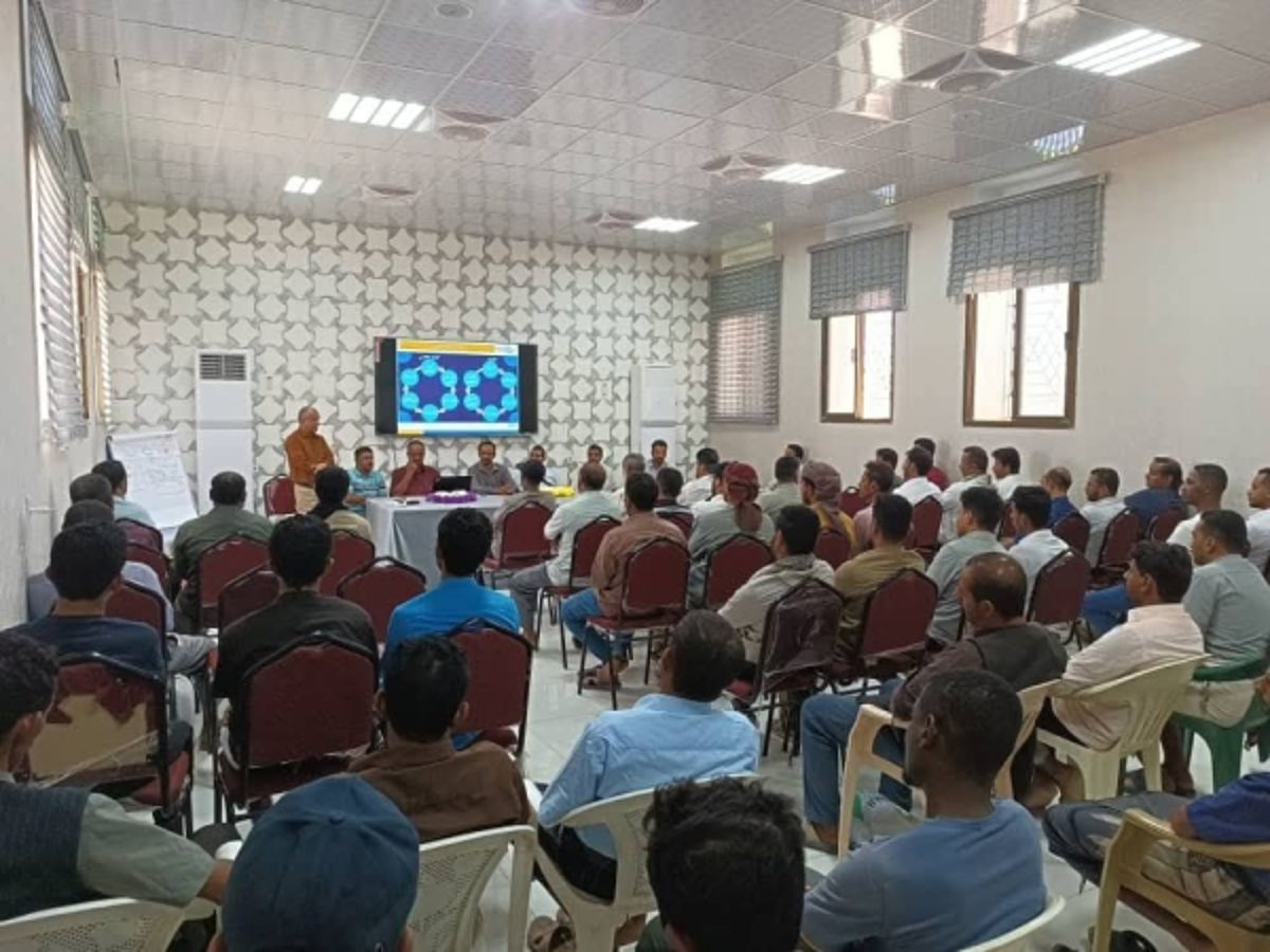 مكتب الصحة بشبوة ينظّم تدريبًا استعدادًا لحملة التحصين ضد شلل الأطفال