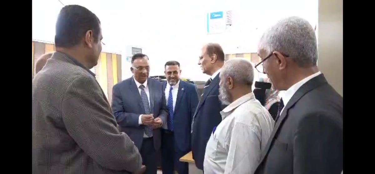 تدشين العمل في المبنى الجديد لجمرك مطار عدن الدولي