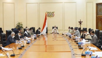 اجتماع لجنة مواجهة كورونا التابعة للحوثيين بصنعاء
