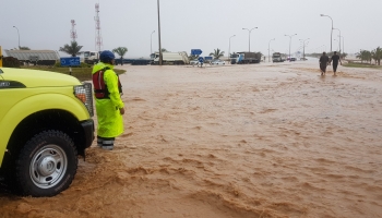 سجل الدفاع المدني وفاة شخصين وفقدان ثالث