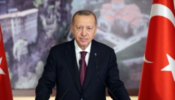 الرئسي  التركي رجب طيب أردوغان