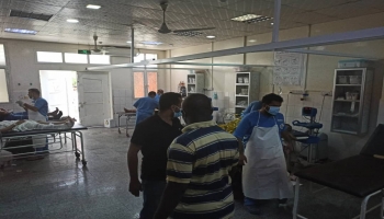 عدد من جرحى تفجير مطار عدن يتلقون العناية في مستشفى تابع لأطباء بلاحدود