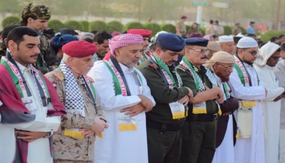 وزير الداخلية يستقبل القيادات الأمنية والعسكرية بسيئون بمناسبة عيد الفطر