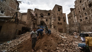 تضرر آلاف الأسر اليمنية جراء السيول