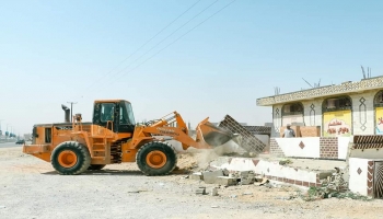 قالت اللجنة إنها أزالت 677 بناءً عشوائياً في عتق عاصمة شبوة