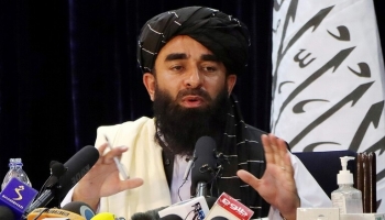 ذبيح الله مجاهد ناطق طالبان