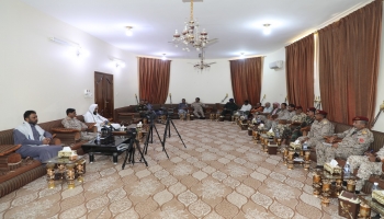 اجتماع اللجنة الأمنية في حضرموت برئاسة المحافظ فرج البحسني