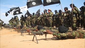 جنود من حركة الشباب الصومالية المرتبطة بالقاعدة