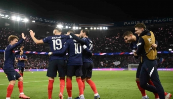 فرنسا تكتسح كازاخستان بثمانية أهداف دون رد
