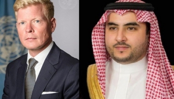 غروندبرغ بحث مع نائب وزير الدفاع السعودي خفض التصعيد باليمن