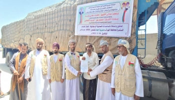 تدعم السلطنة مشروع إفطار الصائم في المهرة بشكل سنوي