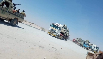 قوات سعودية في طريقها إلى عدن